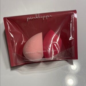 Pink and Red Makeup Sponge Tool